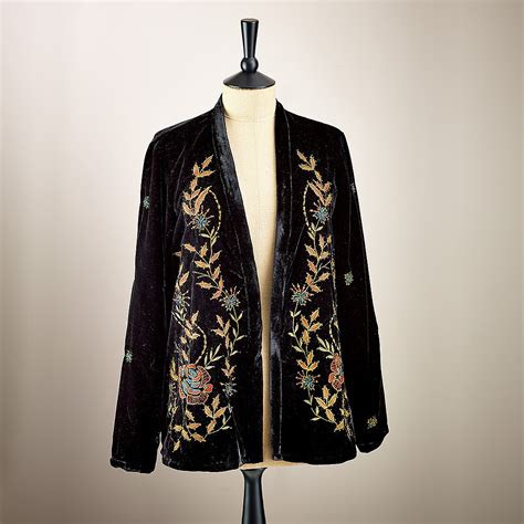 tudor jacket embroidered